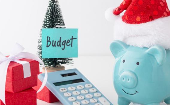 Christmas budget concept