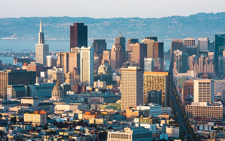 Downtown San Francisco buildings