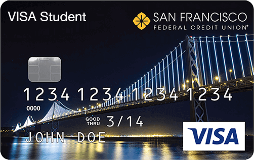 Visa Student Platinum credit card